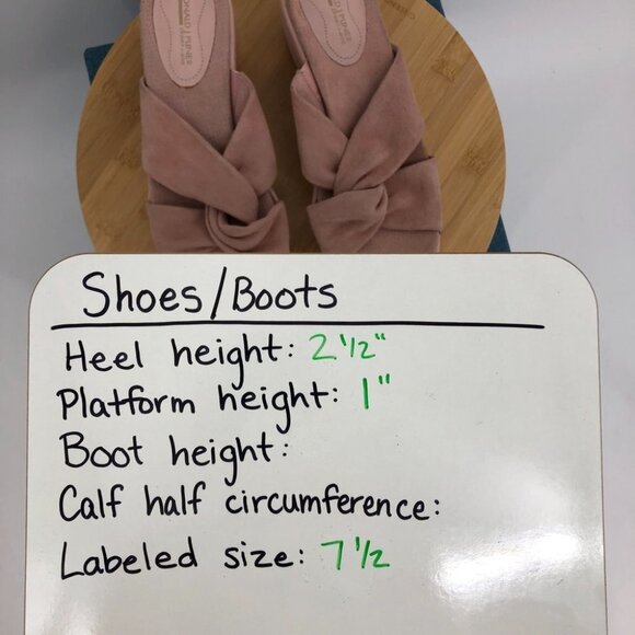 Donald J Pliner Sportique Daisy Shrimp twist  top slide wedge sandals 7.5 - Picture 15 of 16